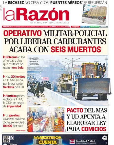 Portada Edición Impresa