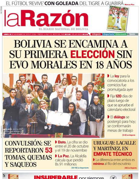 Portada Edición Impresa
