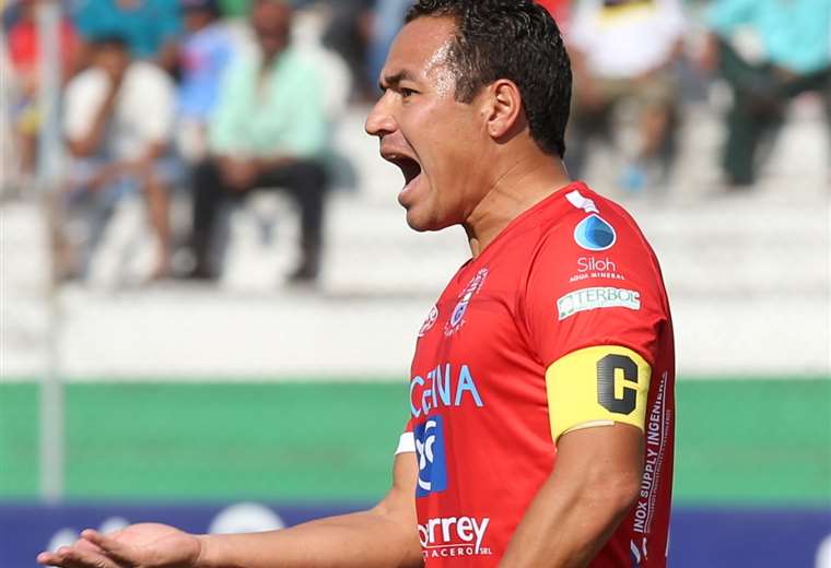 El mediocampista Gualberto Mojica es el líder y capitán de Guabirá. Foto: Ricardo Montero