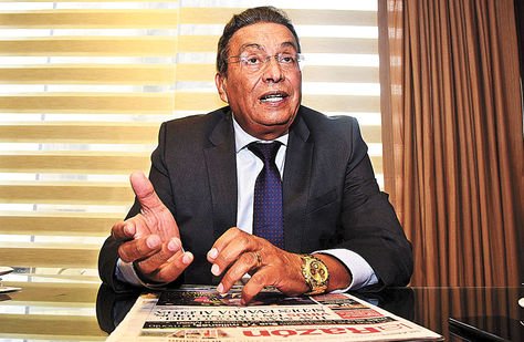 La Paz. El titular de la CNC, Rolando Kempff, en entrevista con La Razón.