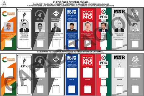 En escala de grises, los fretes que están en riesgo de desaparecer en las elecciones de octubre.