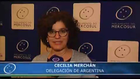Resultado de imagen para Cecilia "Checha" Merchán, Mercosur
