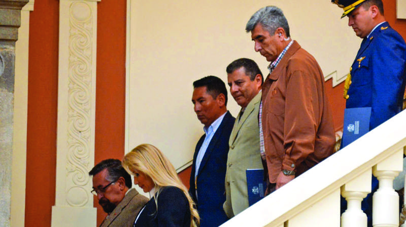 Foronda: “En pos de   paz  estoy apoyando a la Presidencia”