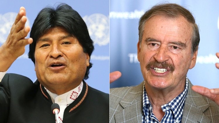 Descarado, ratero, traidor, dictador y reeleccionista: Vicente Fox al referirse a Evo Morales (Fotos: Cuartoscuro)