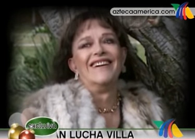 Así se veía Lucha Villa en 2009