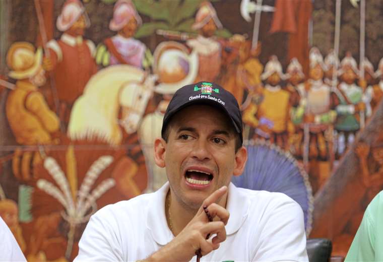 El ex presidente cívico manifestó que mañana anunciará con quiénes se han formado nuevas alianzas. Foto: Rolando Villegas