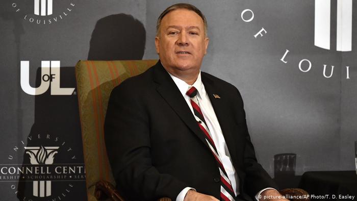 USA Außenminister Mike Pompeo (picture-alliance/AP Photo/T. D. Easley)