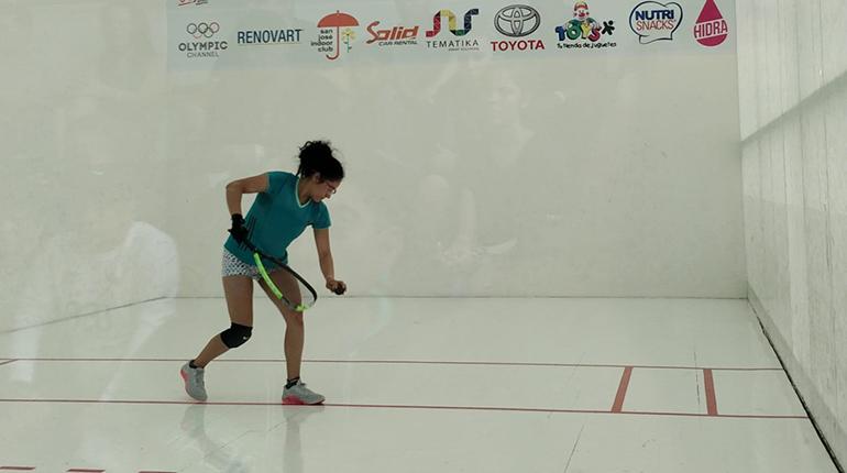 Valeria Centellas durante una competencia. | Foto archivo | Valeria Centellas