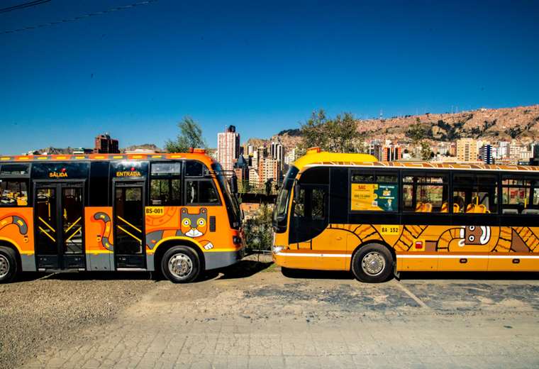 Parte de los motorizados fueron quemados por vándalos I Foto: GAMLP.