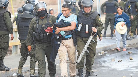 Cocalero detenido con un arma casera.