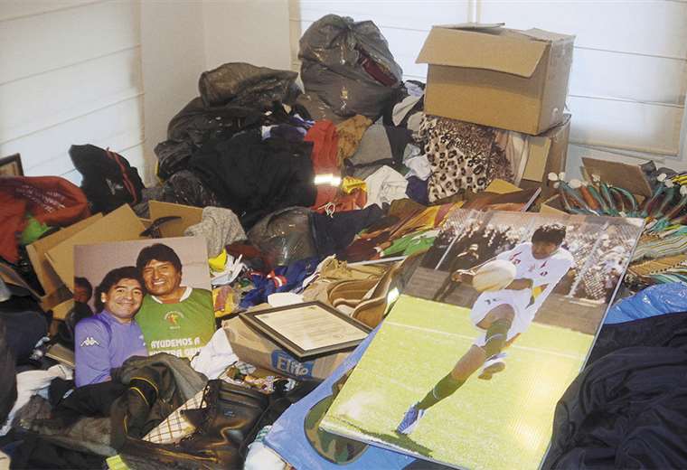 La casa en el barrio de Achumani es la última acción que realizó la Fiscalía que investiga a Evo Morales por el delito de sedición. Foto: APG NOTICIAS