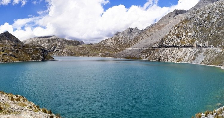Las lagunas están ubicadas a más de 4.500 metros de altura