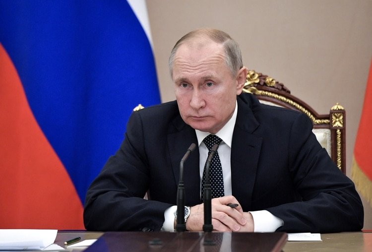 El presidente ruso, Vladimir Putin, preside una reunión con miembros del gobierno en Moscú, Rusia, el 11 de diciembre de 2019. Sputnik / Aleksey Nikolskyi / Kremlin a través de REUTERS