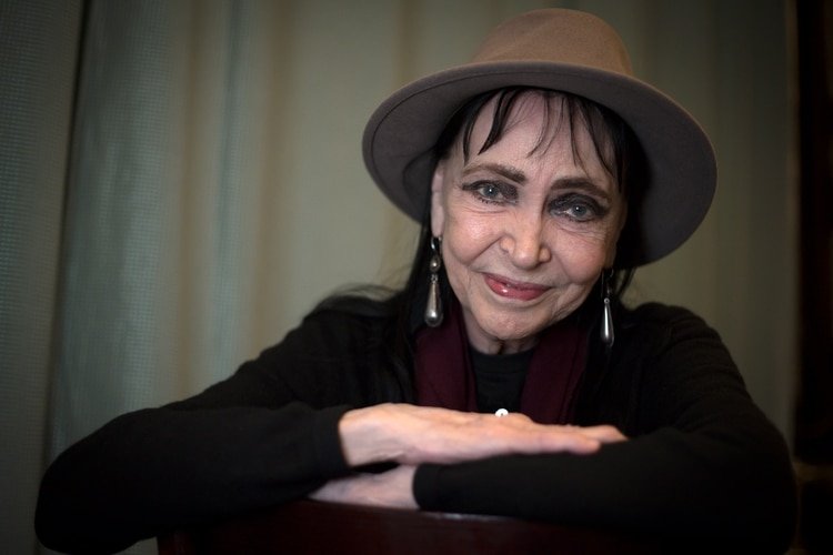 Anna Karina, en 2018 (AFP)