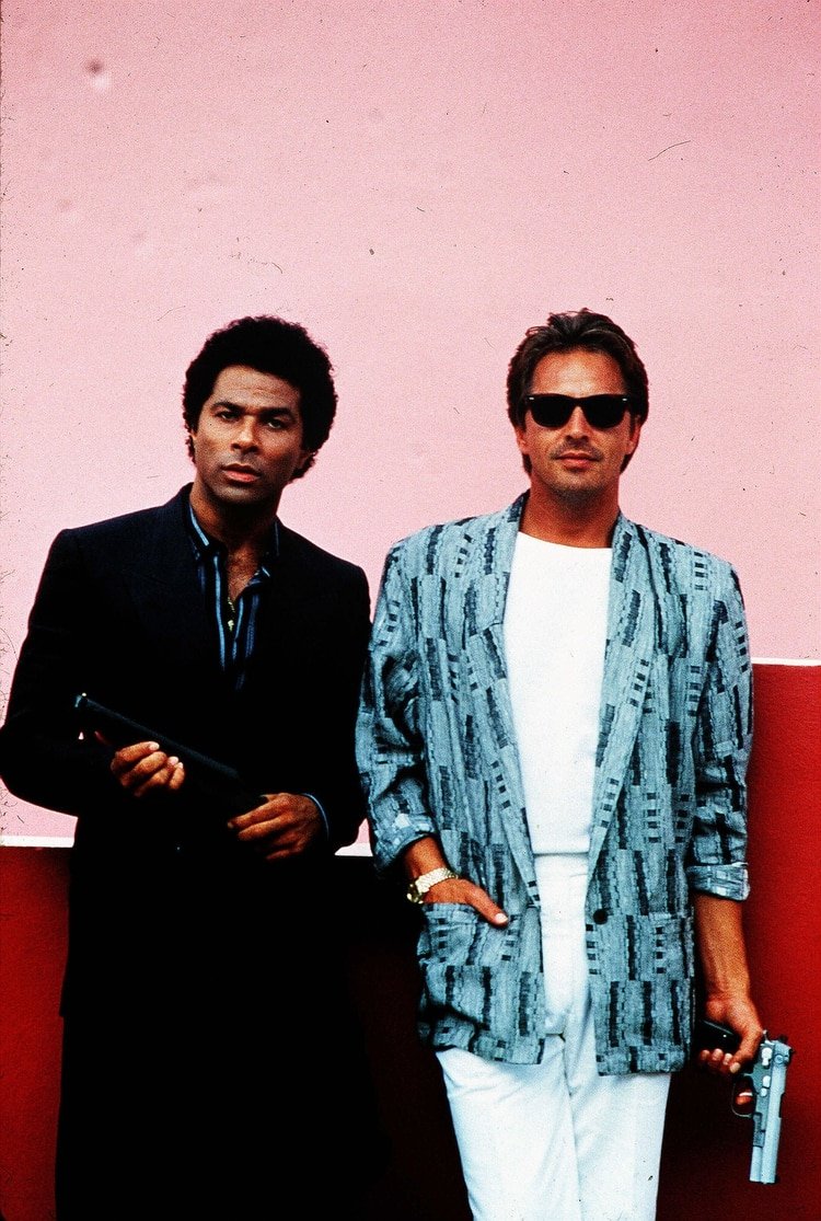  Philip Michael Thomas y Don Johnson, los protagonistas de 
