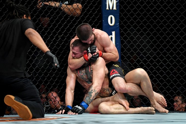 El ruso sometió a McGregor - USA TODAY Sports/File Photo