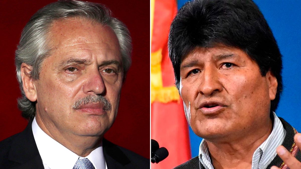 Resultado de imagen para Tras otorgarle asilo en Argentina, Alberto Fernández recibió a Evo Morales en la Quinta de Olivos