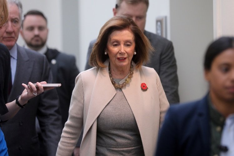 La líder demócrata en la Cámara de Representantes, Nancy Pelosi. REUTERS/Jonathan Ernst