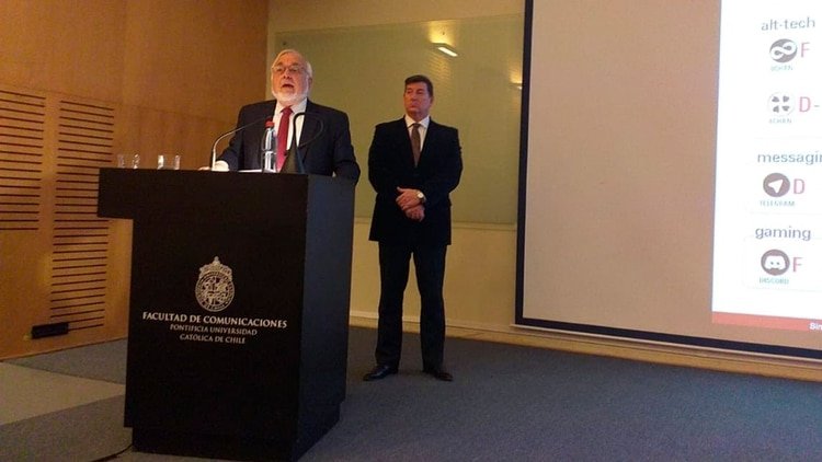 El rabino Abraham Cooper, director del Centro Simon Wiesenthal, y Ariel Gelblung, representante para América Latina