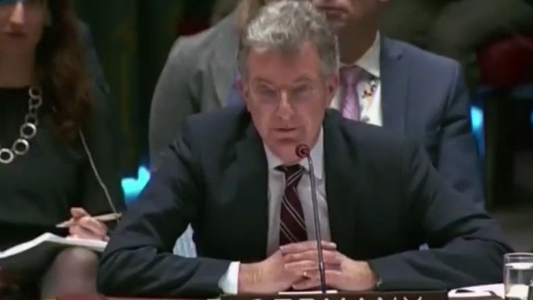 Christoph Heusgen, embajador de Alemania ante la ONU