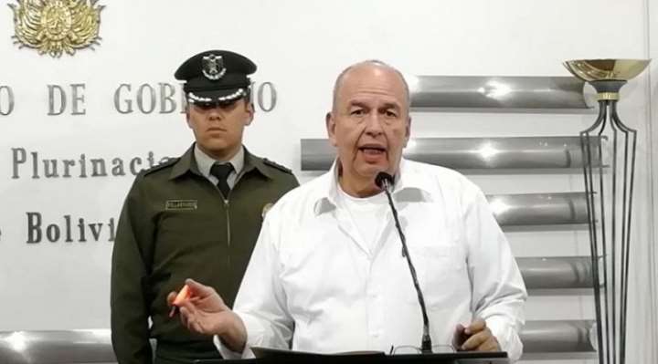 Arturo Murillo, ministro de Gobierno | Archivo