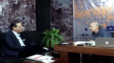 El empresario Carlos Gill en entrevista con Carlos Valverde. Foto: Captura de pantalla