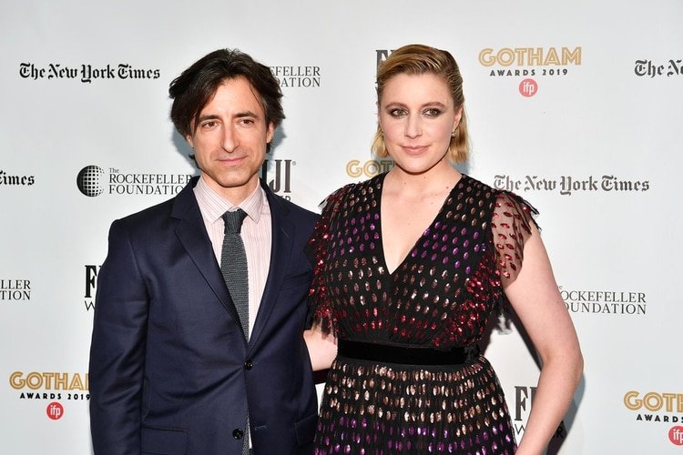 Greta Gerwig y Noah Baumbach (Shutterstock)