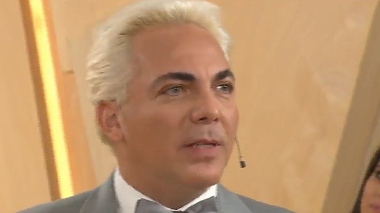 Cristian Castro hizo varias revelaciones en el programa sabatino de la tv argentina (Captura de pantalla)
