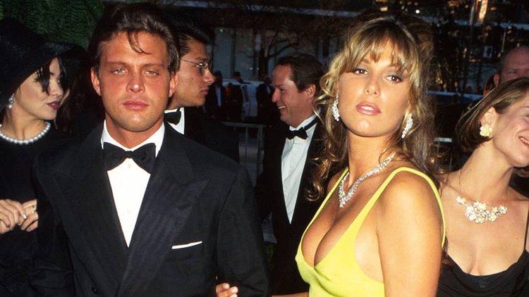 Luis Miguel y Daisy Fuentes, en los años 90