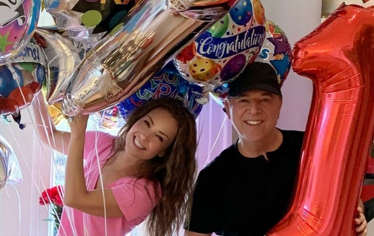 Thalía y Tommy Mottola se casaron en diciembre del año 2000