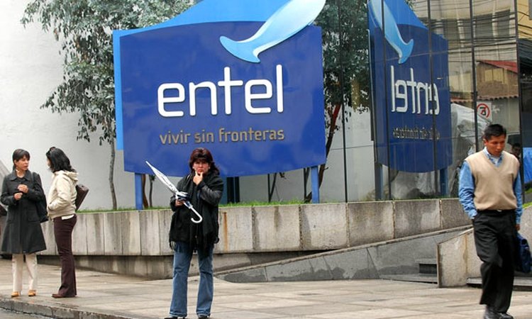  De acuerdo a una auditoría, la empresa estatal de telecomunicaciones, Entel, perdió unos USD 250 millones entre 2006 y 2019. 