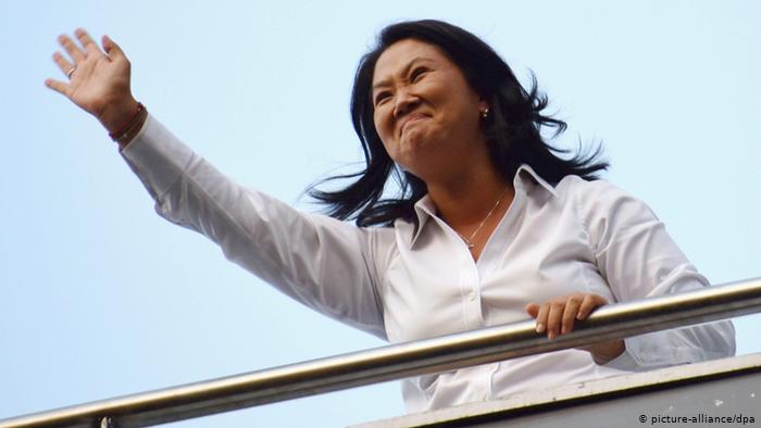 Peru Präsidentschaftskandidatin Keiko Fujimori (picture-alliance/dpa)