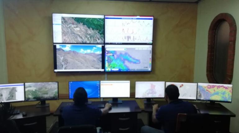 El centro de monitoreo. | Lorena Amurrio
