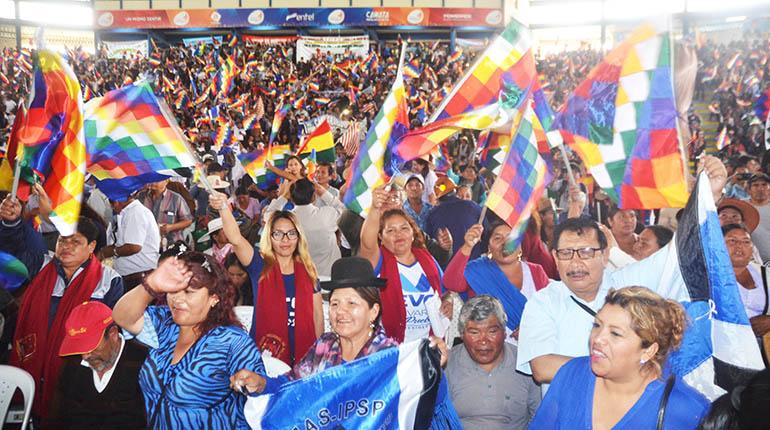 El ampliado del MAS en Cochabamba. | Martín Numbela