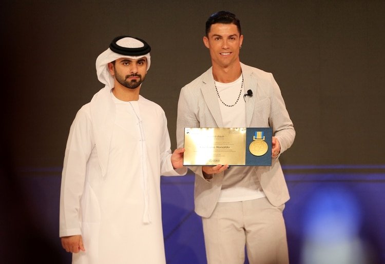 Cristiano Ronaldo reiteró su deseo de convertirse en actor cuando se retire del fútbol profesional (REUTERS)