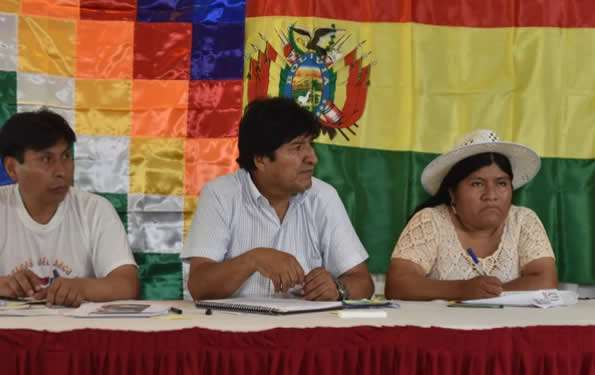 Evo Morales adelantó que en enero se nombrará al candidato. (foto: Infobae)