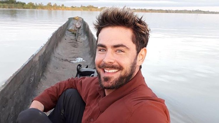El actor grabó “Killing Zac Efron” en Papúa Nueva Guinea (Facebook: Cyril Tara)