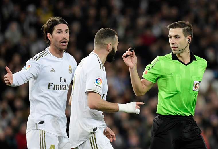 Sergio Ramos y Benzema, dos estrellas del Real Madrid. Foto. AFP