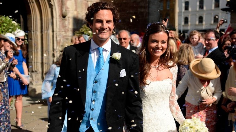 Rupert Finch y Natasha Rufus Isaacs se casaron en 2013 (Shutterstock)