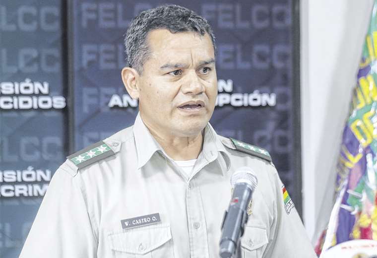 El nuevo director de la Felcc, Wilson Castro, tiene 52 años, nació en el municipio de la Bélgica y lleva 29 años en la Policía.