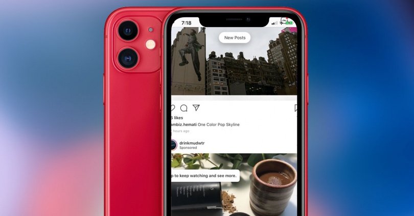 Problemas de iPhone 11 con Instagram