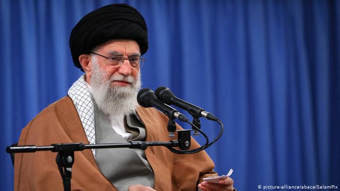 Ayatollah Ali Khamenei Teheran Iran (picture-alliance/abaca/SalamPix)
