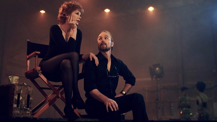 Michelle Williams como Gwen Verdon y Sam Rockwell como Bob Foss en la serie 