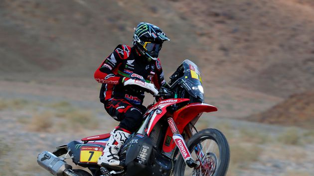 Benavídes se le rompió la moto y quedó muy lejos Benavídes se le rompió la moto y quedó muy lejos