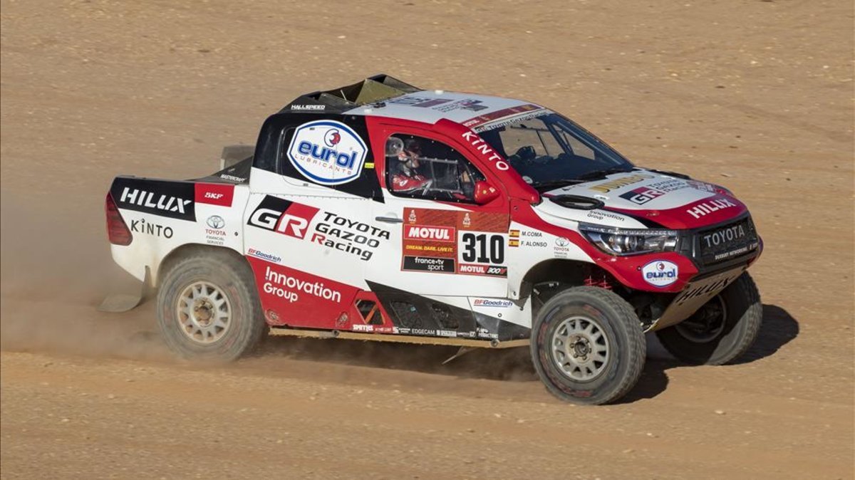 Resultado de imagen para Alonso acaricia su primera victoria de etapa del Dakar