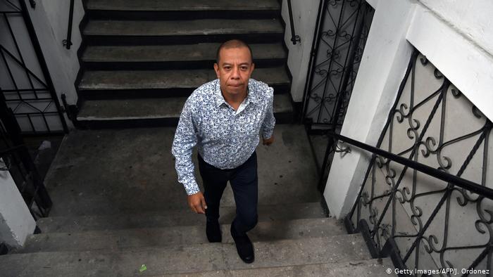 Guatemala Aldo Davila, erster offen homosexueller Kongressabgeordneter (Getty Images/AFP/J. Ordonez)