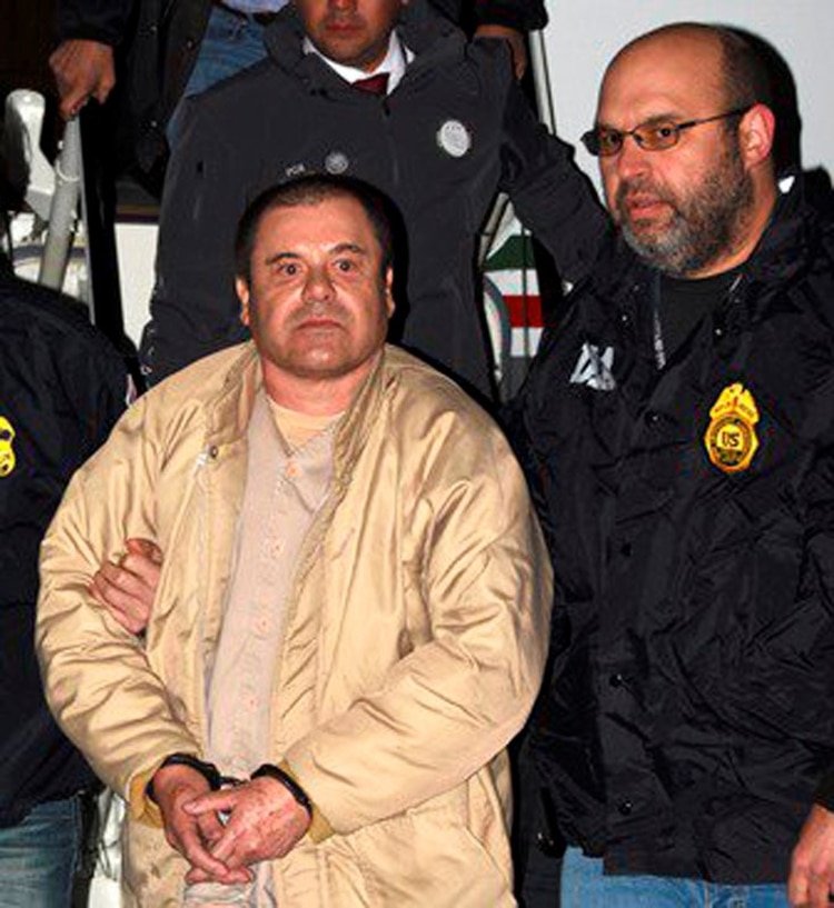 El narcotrarficante mexicano Joaquín 