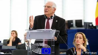 Josep Borrell, Alto Representante de la Política Exterior de la UE, declaró en Estrasburgo que Juan Guaidó es la única autoridad legitimada para convocar elecciones.