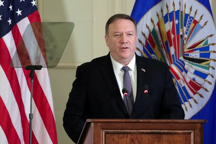 El Secretario de Estado de los Estados Unidos Mike Pompeo (Foto: Reuters)