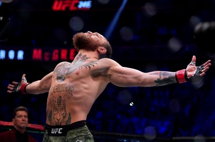 MMA Mixed Martial Arts - UFC 246 - Welterweight - Conor McGregor v Donald Cerrone - T-Mobile Arena, Las Vegas, United States - January 18, 2020 Conor McGregor before his fight against Donald Cerrone REUTERS/Mike Blake